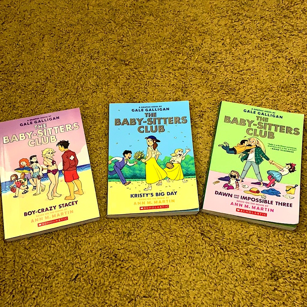 Babysitters Club Graphic novel series Set of 3